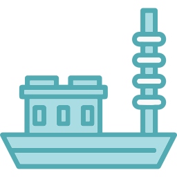 Fishing boat icon