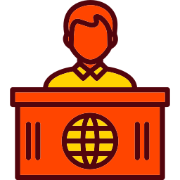 Travel agent icon