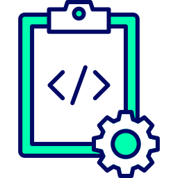 Web programming icon