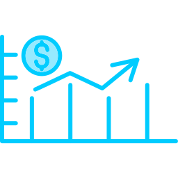 application bourse Icône