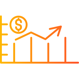 application bourse Icône