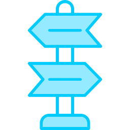 Signpost icon