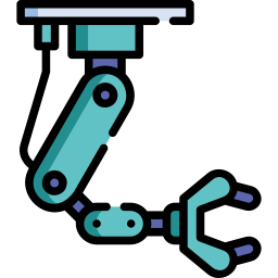 Robotic arm icon