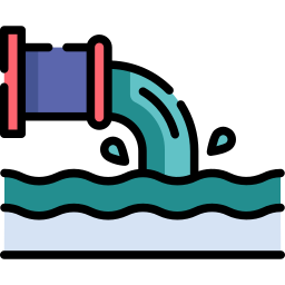 Waste water icon