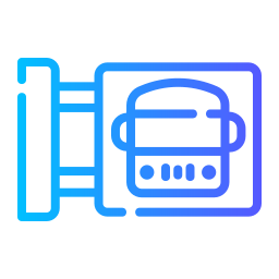 arrêt de bus Icône