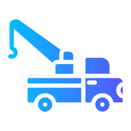 Crane truck icon