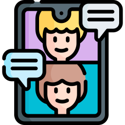 Video chat icon