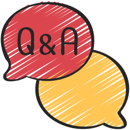 Question and answer icon