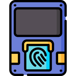 Fingerprint scanner icon