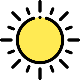 soleil Icône