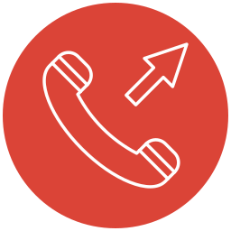 Outgoing call icon