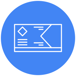 Business card icon