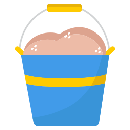 Sand bucket icon