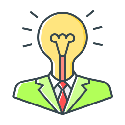 Creative idea icon