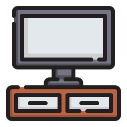 Tv table icon