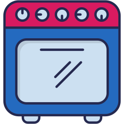 Gas range icon