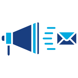 Email marketing icon