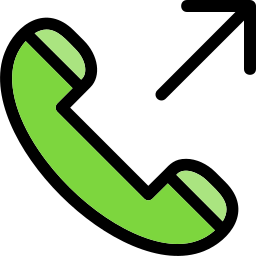 Outgoing call icon