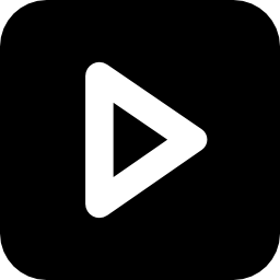 Square Play Button icon