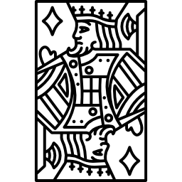 King of Diamonds Card icon