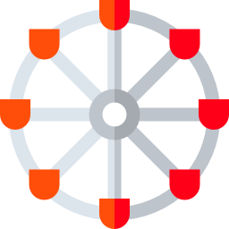 Ferris wheel icon