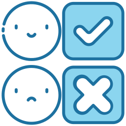 Customer review icon