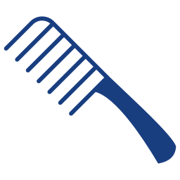 Hair comb icon