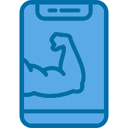 Arm muscle icon