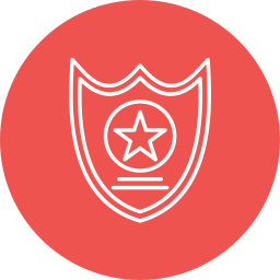 Sheriff badge icon