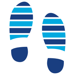 Footprint icon