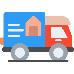 Moving home icon