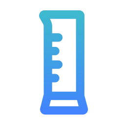 Measuring glass icon