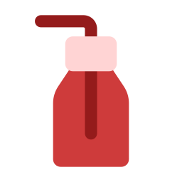 Wash bottle icon