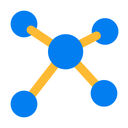 Chemical bond icon