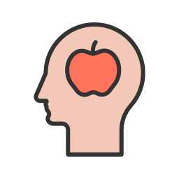 Healthy mind icon