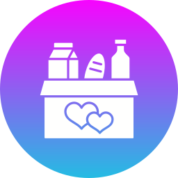 Food donation icon