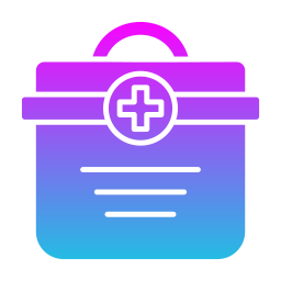 First aid kit icon