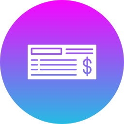 Cheque icon