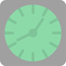 Wall clock icon