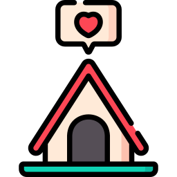 Pet house icon