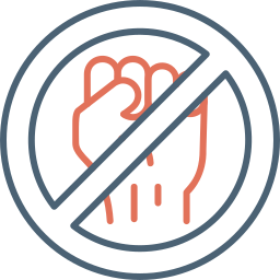 No violence icon