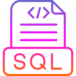 arquivo sql Ícone