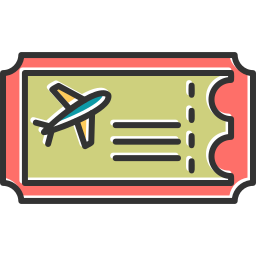 flugzeugticket icon