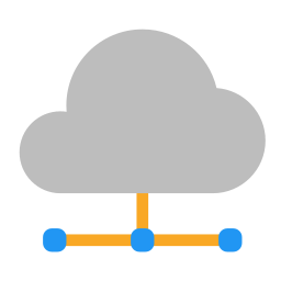 Cloud computing icon