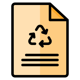 papier recyceln icon