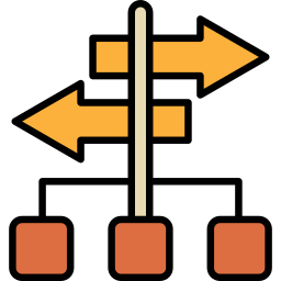 Decision making icon