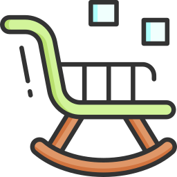 Rocking chair icon