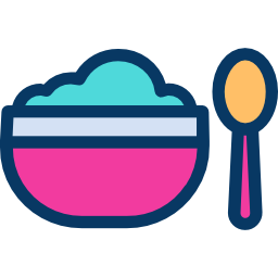 Baby food icon