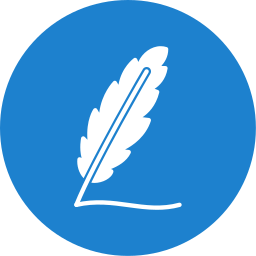 Feather pen icon