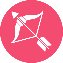 Bow and arrow icon